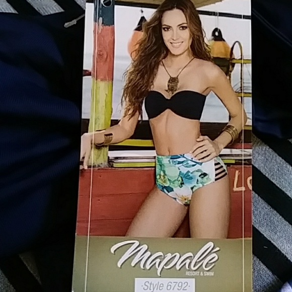 NWT Mapale' resort two piece bathing suit - Picture 5 of 5